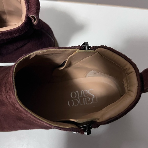 Franco Sarto Suede Ankle Boots - Picture 4 of 6